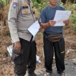 Antisipasi Karhutla, Polsek Kuala Kampar Sosialisasi Maklumat Kapolda Riau 